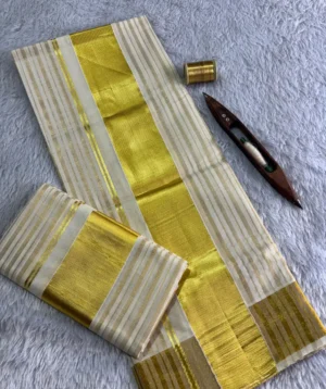 Premium Quality Lines Set Mundu